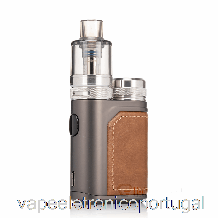 Vape Eletrônico Freemax Marvos S 80w Mod Kit Gunmetal Amarelo